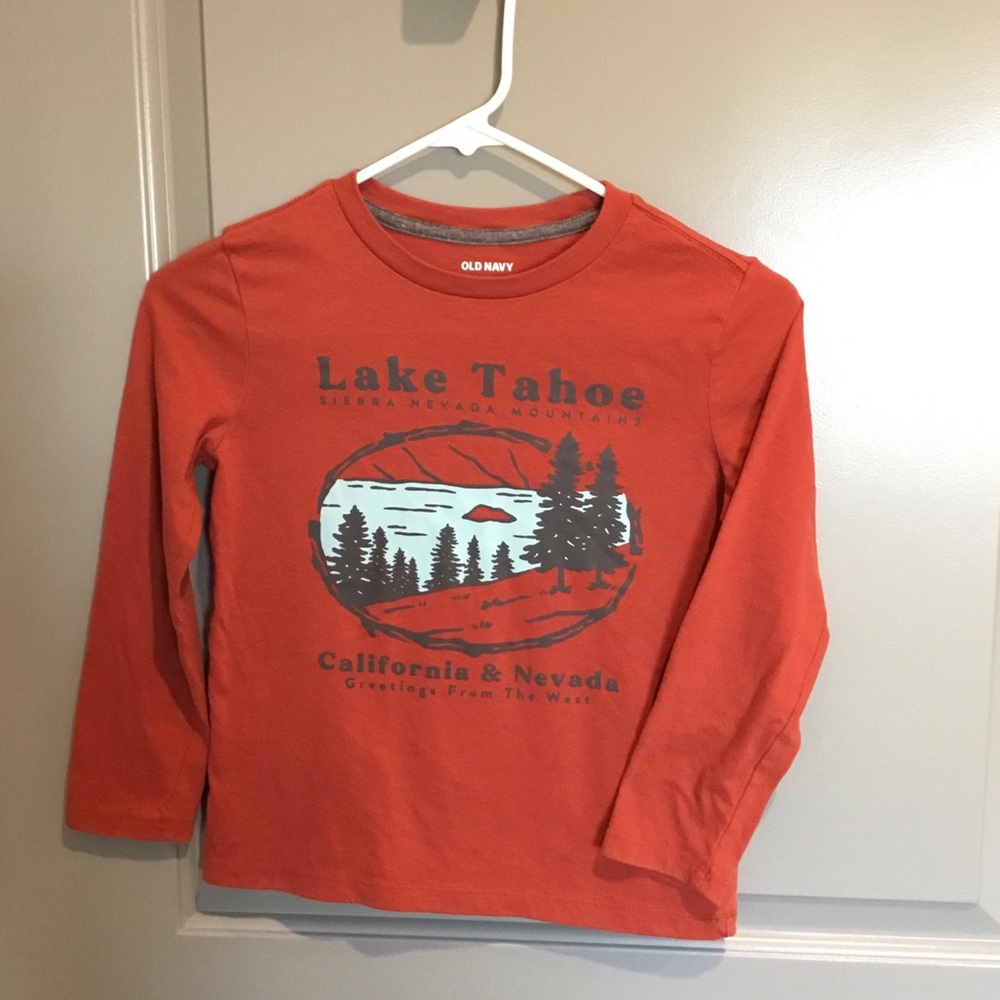 Boys M (8) Lake Tahoe long sleeve shirt from Old Navy